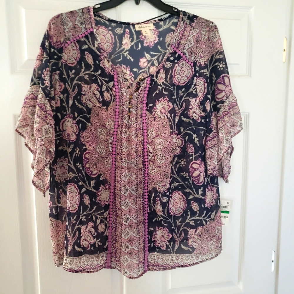 Floral   Blouse